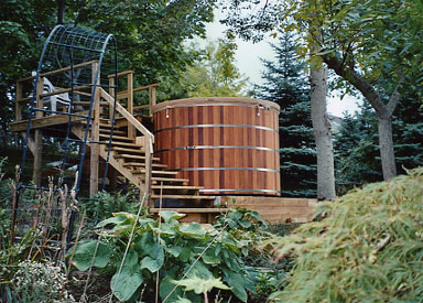 Excersize Handcrafted Maine Cedar Hot Tub